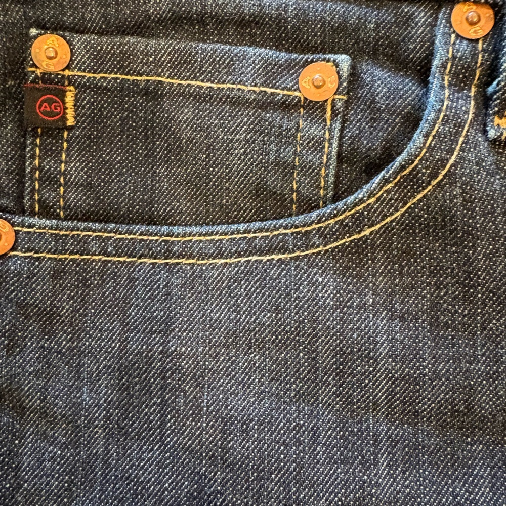 AG Adriano Goldschmied “Stilt” Dark Blue Denim Jeans, Size 28R - Picture 4 of 14